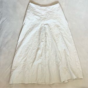 VTG Perfect Linen Maxi Skirt